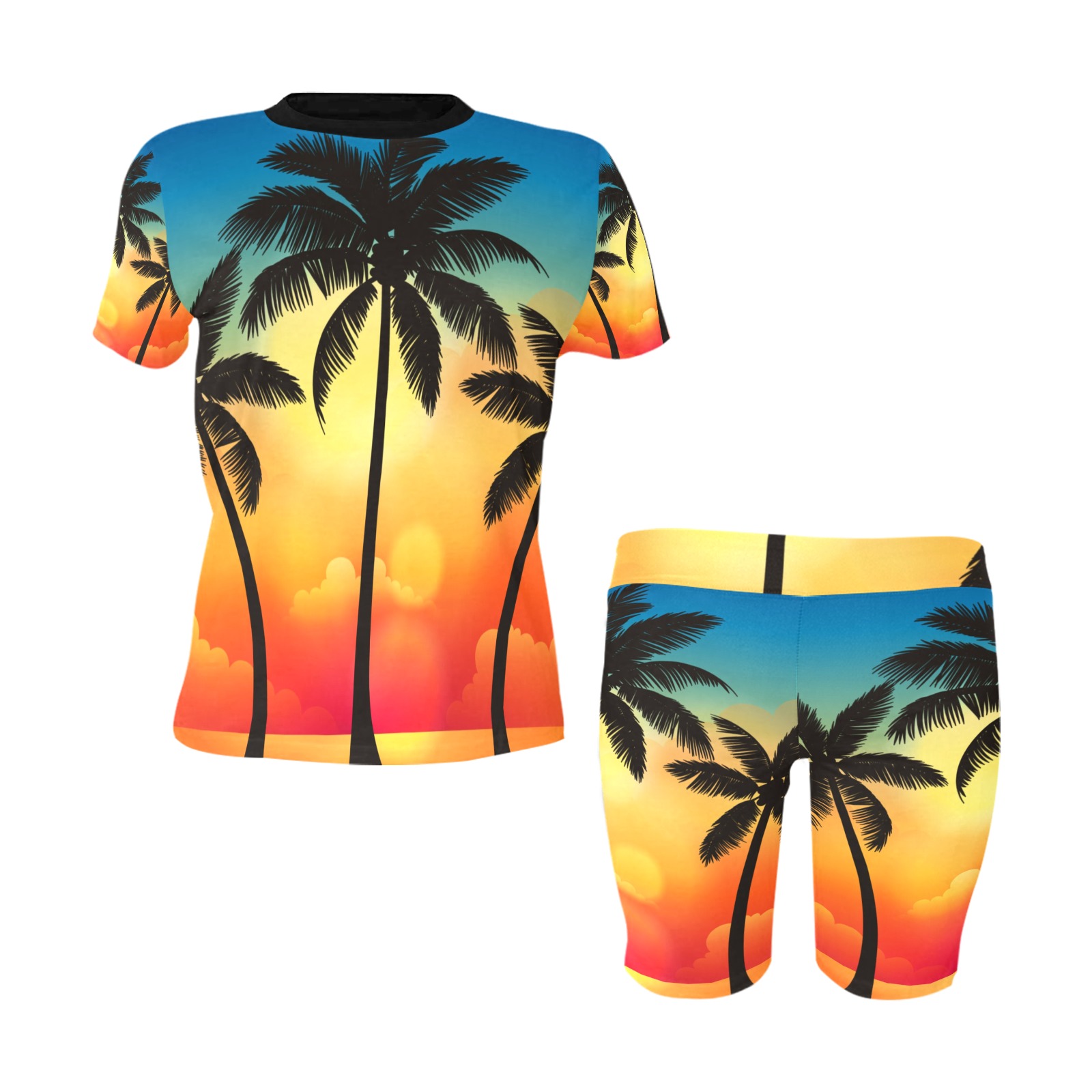 Summer Paradise Collectable Fly Women's Short Yoga Set