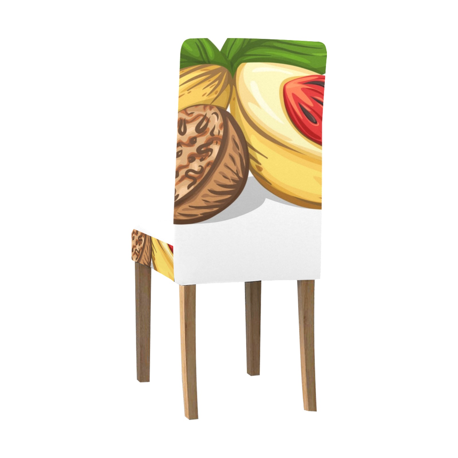 Nutmeg art 2022 Chair Cover (Pack of 4)