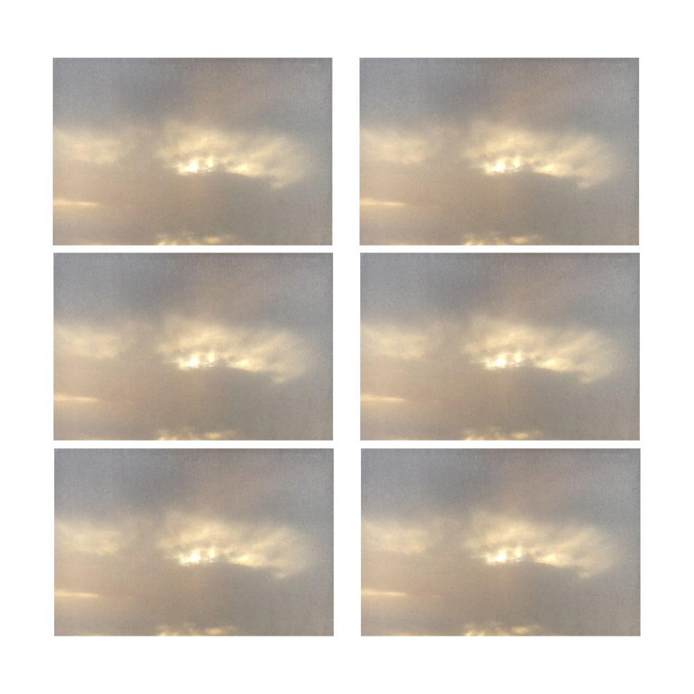 Cloud Collection Placemat 12’’ x 18’’ (Six Pieces)