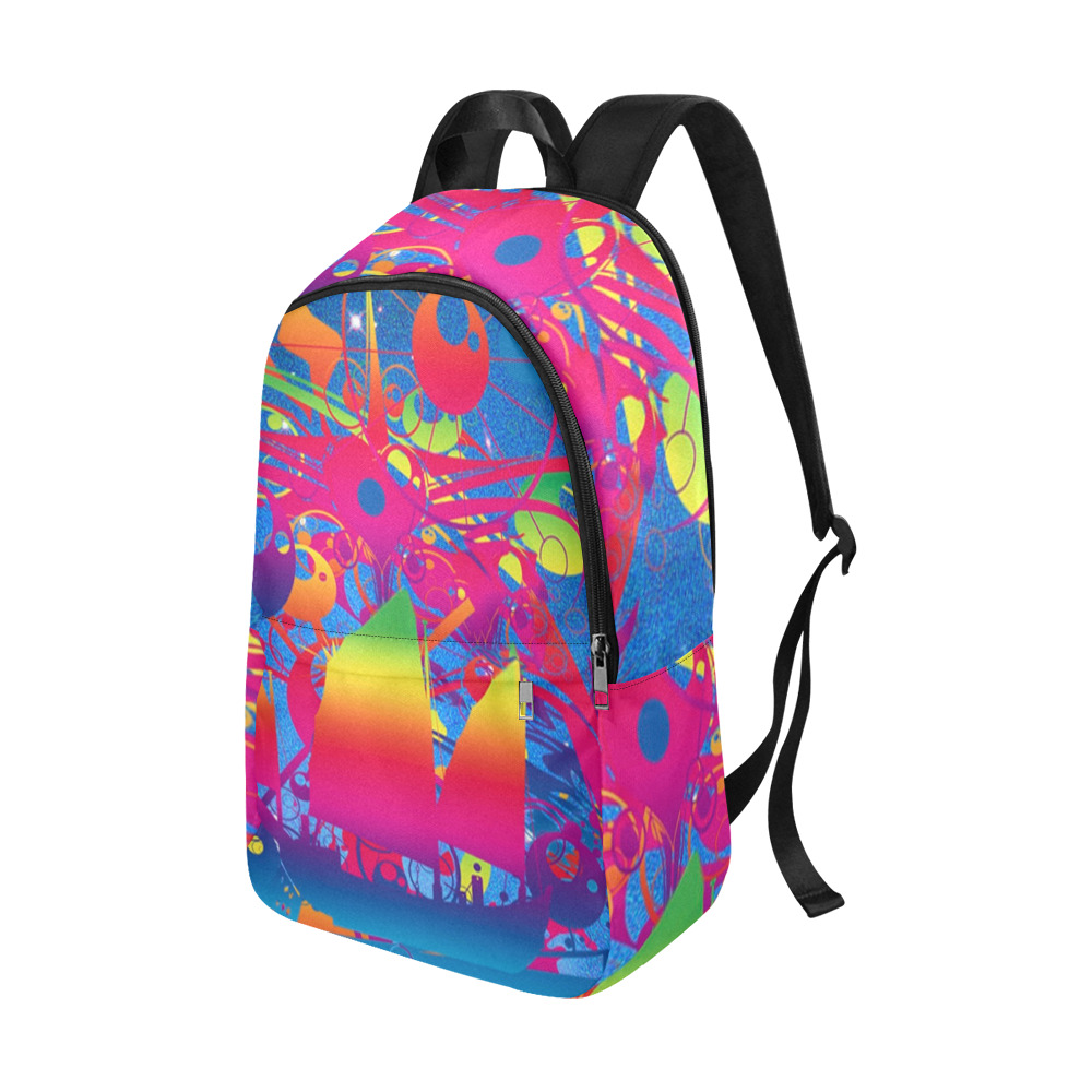 Star Ship Fabric Backpack for Adult (Model 1659)