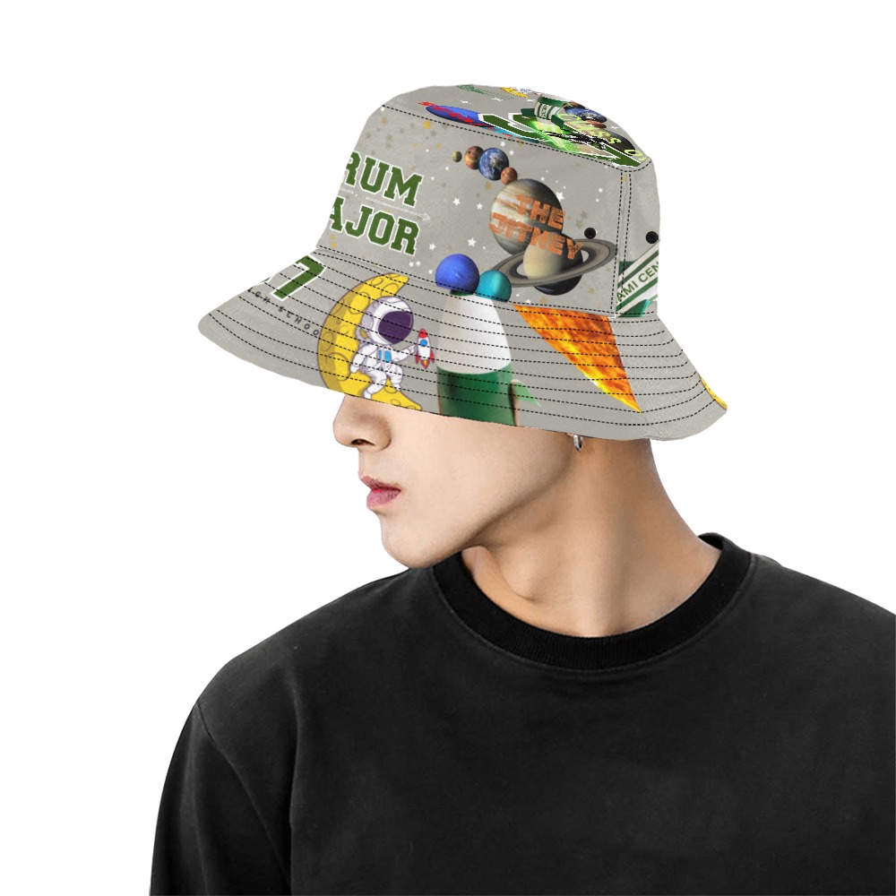 LakesSide Stan All Over Print Bucket Hat for Men