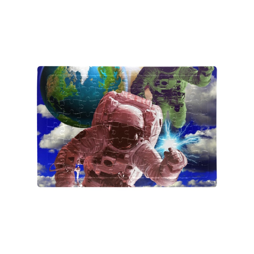 CLOUDS 13 ASTRONAUT A4 Size Jigsaw Puzzle (Set of 80 Pieces)