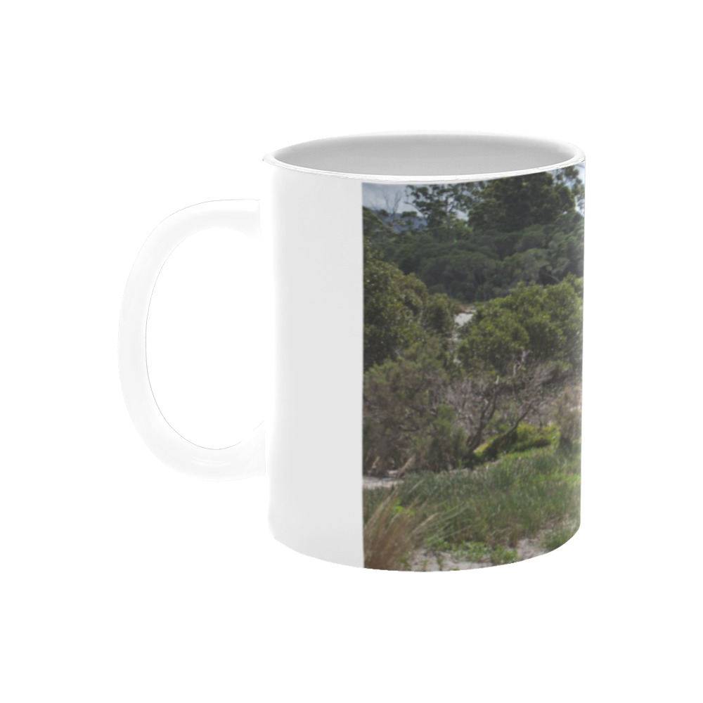 Merimbula Boardwalk Photo 1 - 11oz mug Custom White Mug (11OZ)