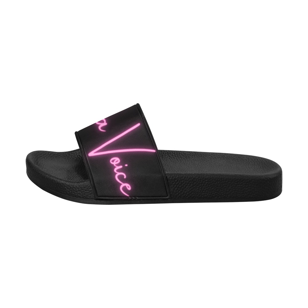 Keep'n It Movin (Black) Men's Slide Sandals (Model 057)