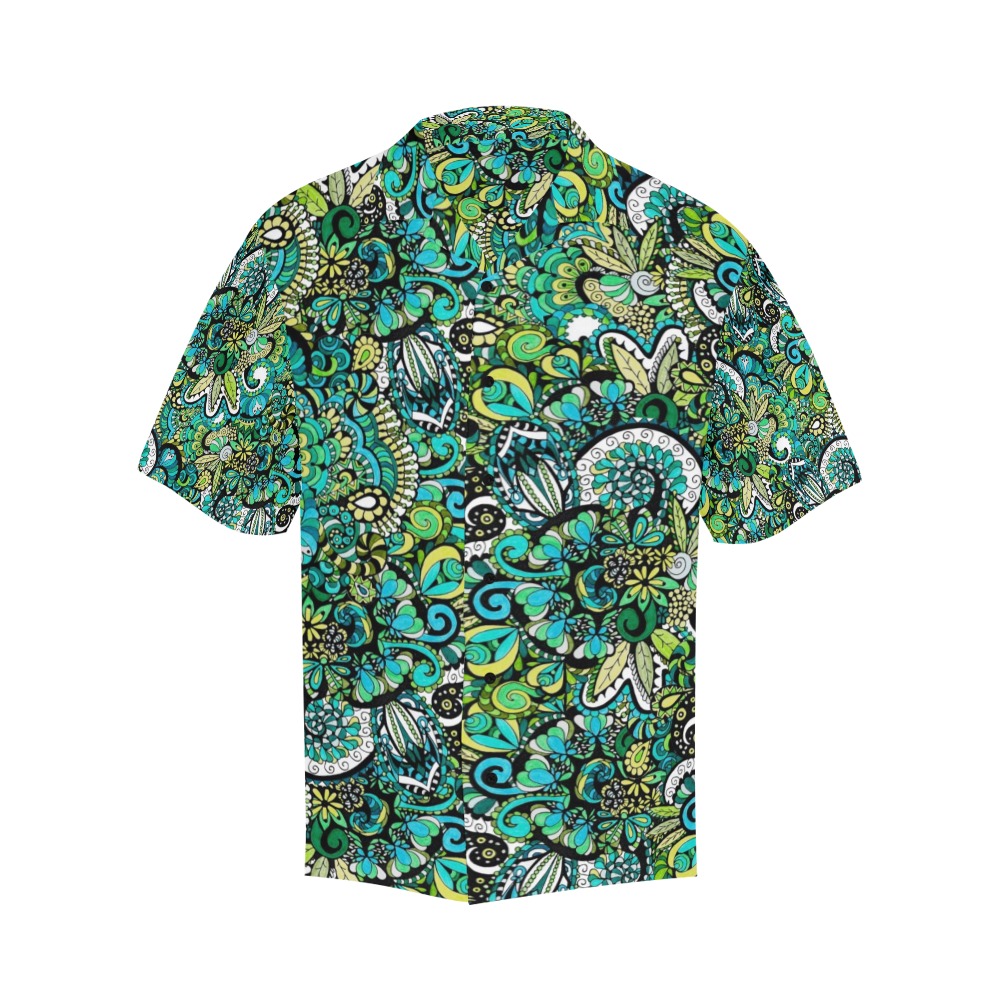 Tropical Illusion Hawaiian Shirt (Model T58)