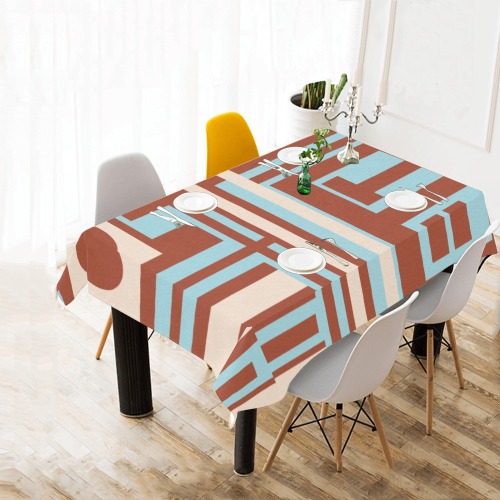 Model 1 Cotton Linen Tablecloth 60" x 90"