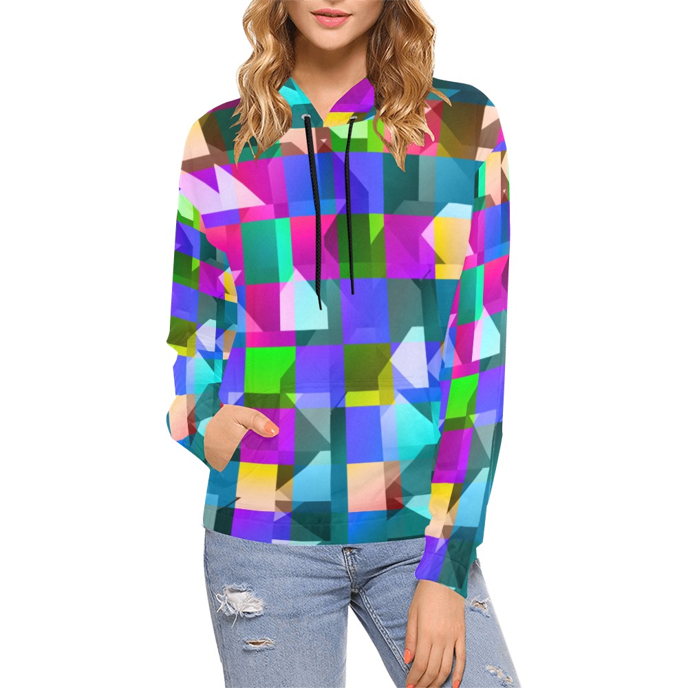 shardsofme All Over Print Hoodie for Women (USA Size) (Model H13)