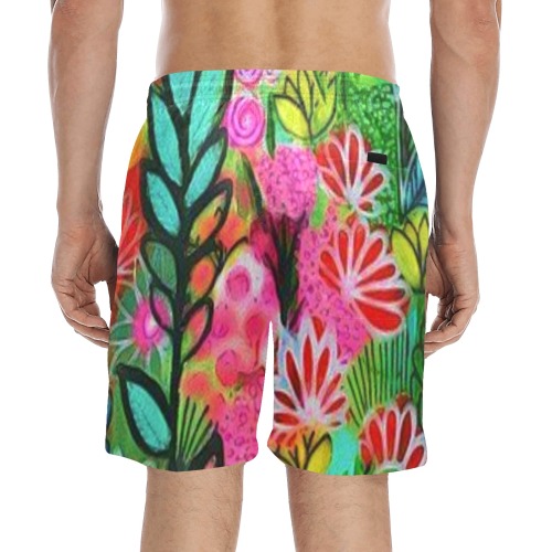 BB 525477 Men's Mid-Length Beach Shorts (Model L51)