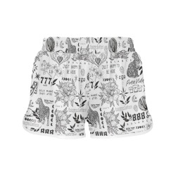 Inspirational tattoo pattern BL 2 Women's Sports Shorts (Model L61)