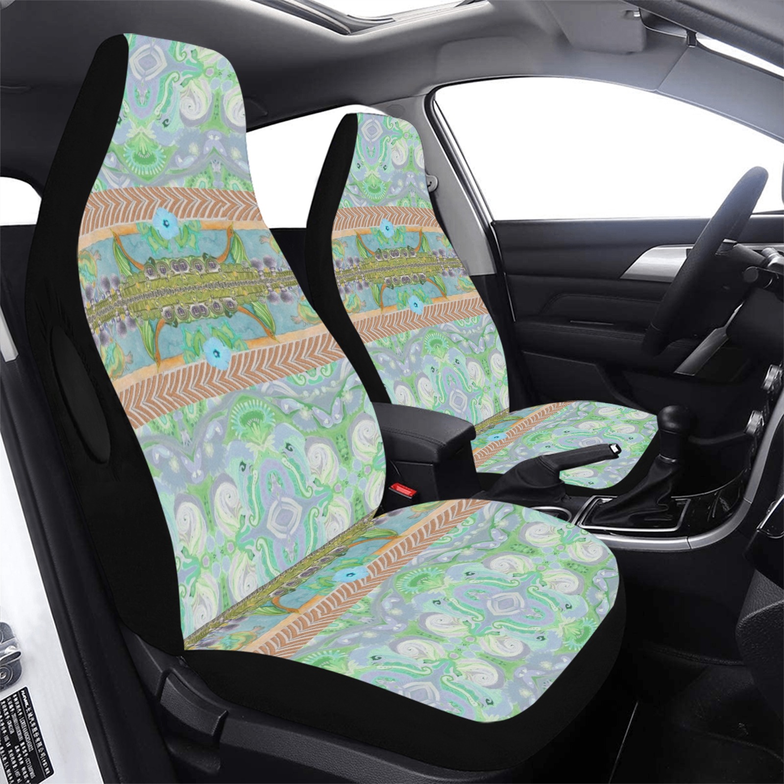 sarong 3 Car Seat Cover Airbag Compatible (Set of 2)