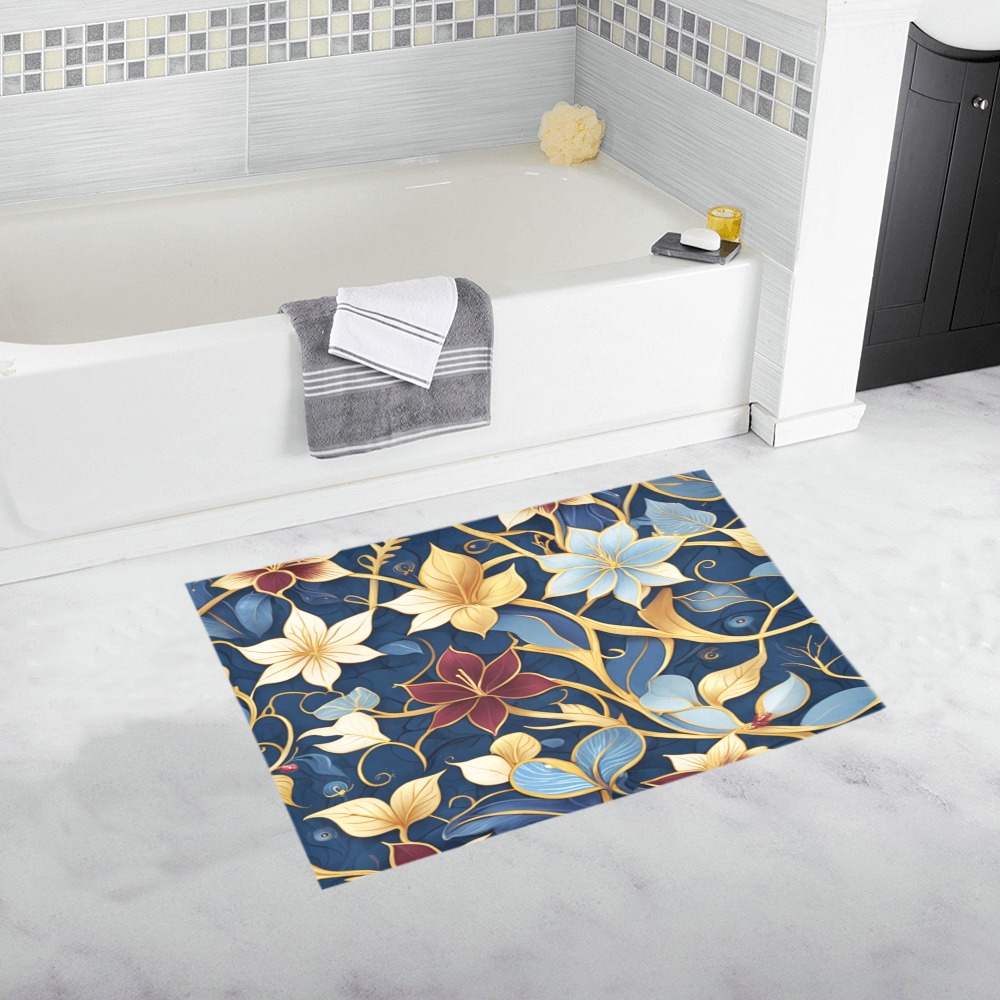 Fabulous Florals 37 Bath Rug 20''x 32''