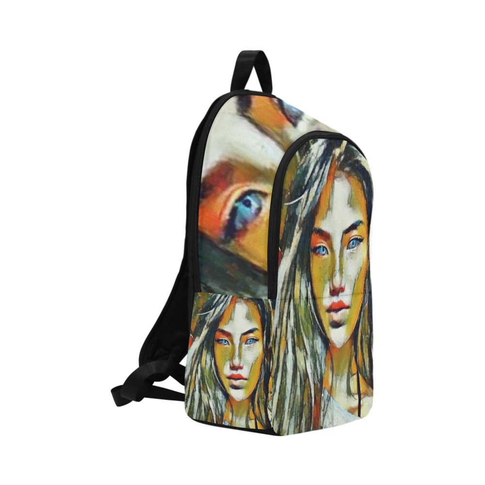 The Abstract Art Of Beauty Fabric Backpack for Adult (Model 1659)