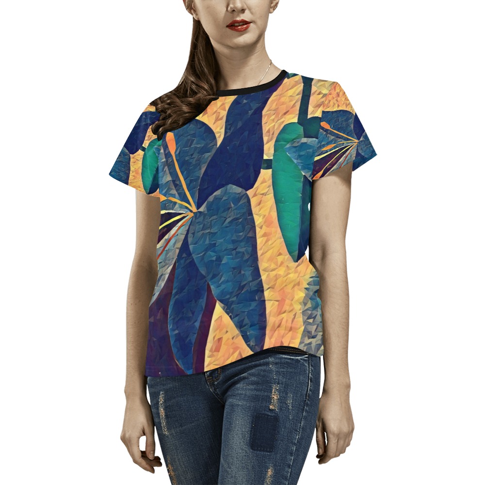 5205255 All Over Print T-Shirt for Women (USA Size) (Model T40)