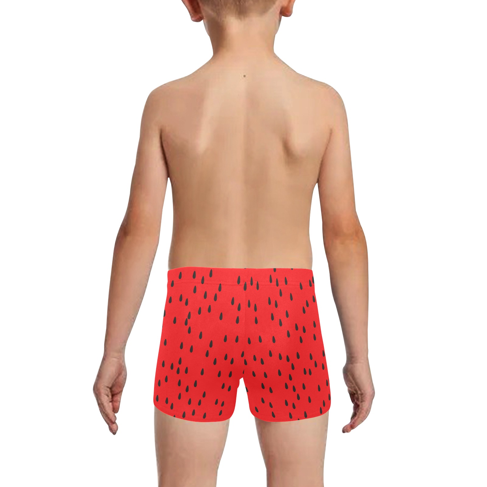 Watermelon Little Boys' Swimming Trunks (Model L57)