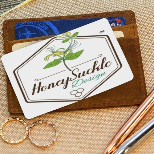 Honey Suckle Wallet Insert Card (Two Sides)