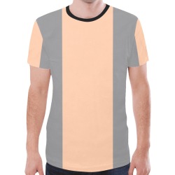 grey24 New All Over Print T-shirt for Men (Model T45)