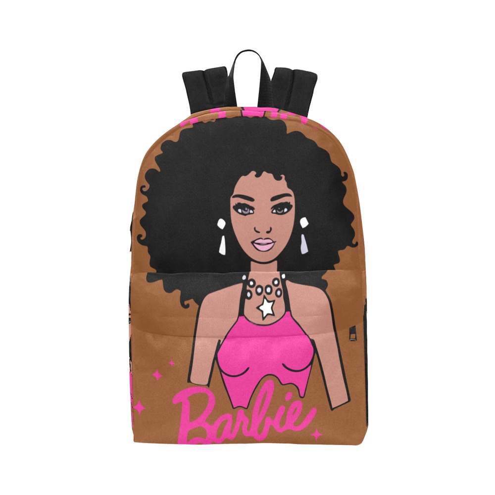 Afro Barbie Backpack Unisex Classic Backpack (Model 1673)