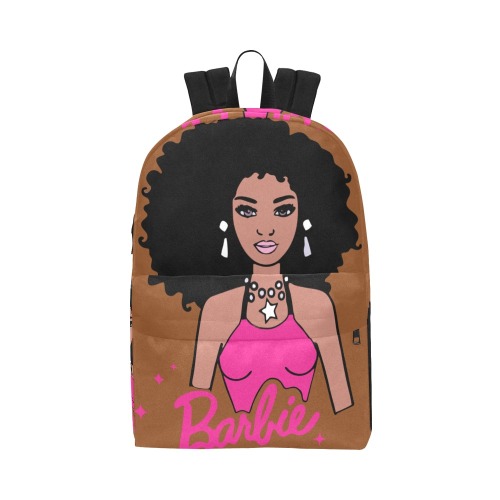 Afro Barbie Backpack Unisex Classic Backpack (Model 1673)