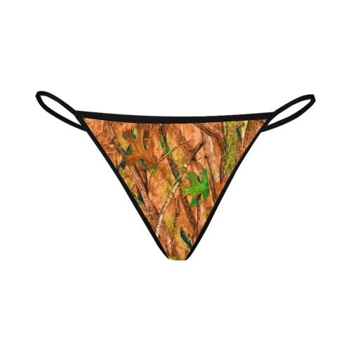 NOMON - Field to Stream to Couch - Enhanced Camo Women's All Over Print G-String Panties (Model L35)