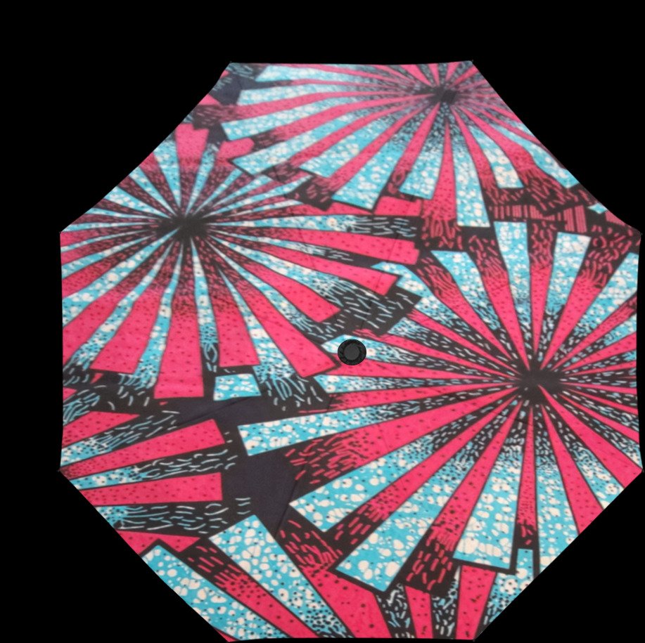 Star Large Cover Anti-UV Auto-Foldable Umbrella (U09)