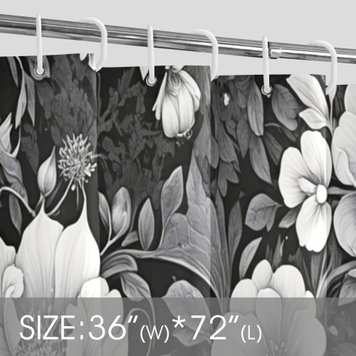 Fabulous Florals 39 Shower Curtain 36"x72"