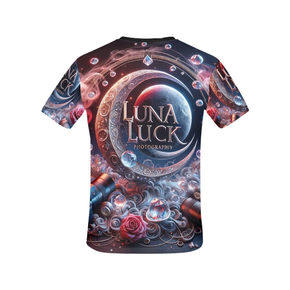 Luna Luck Photography - All Over Print T-Shirt for Women (USA Size) (Model T40)