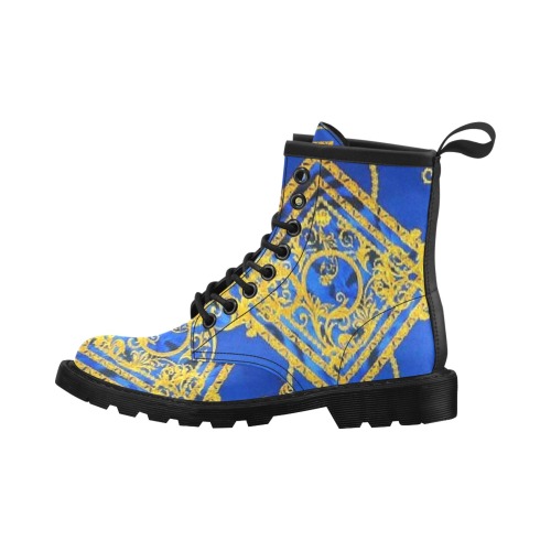T & R Self Blue and yellow boots