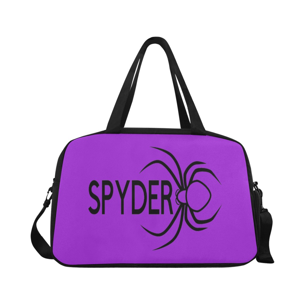 Purple Spyder Small Travel Bag Fitness Handbag (Model 1671)