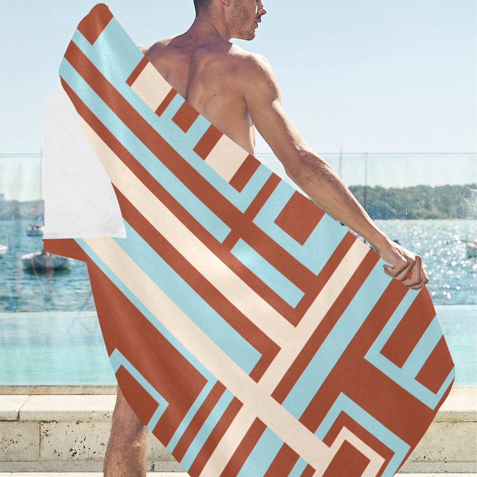 Model 1 Beach Towel 32"x 71"