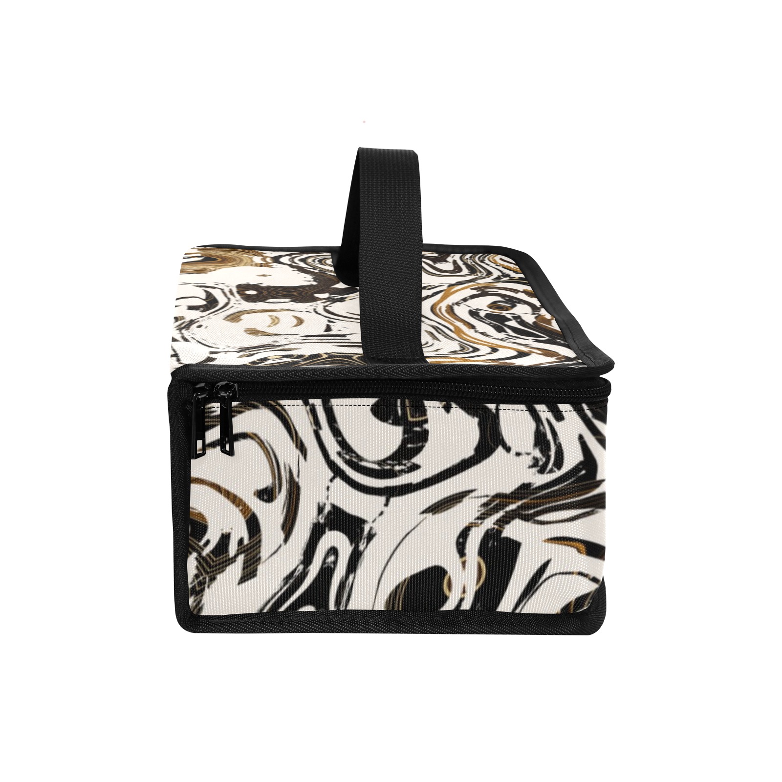 Marble Bronze Portable Lunch Bag (Model 1727)