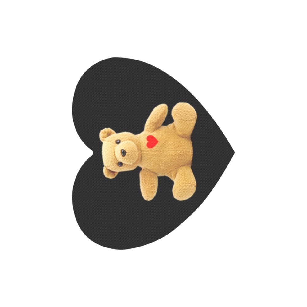 TEDDY HEART Heart-shaped Mousepad
