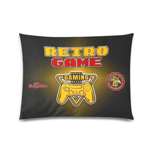 Retro Game Collectable Fly Custom Zippered Pillow Case 20"x26"(Twin Sides)