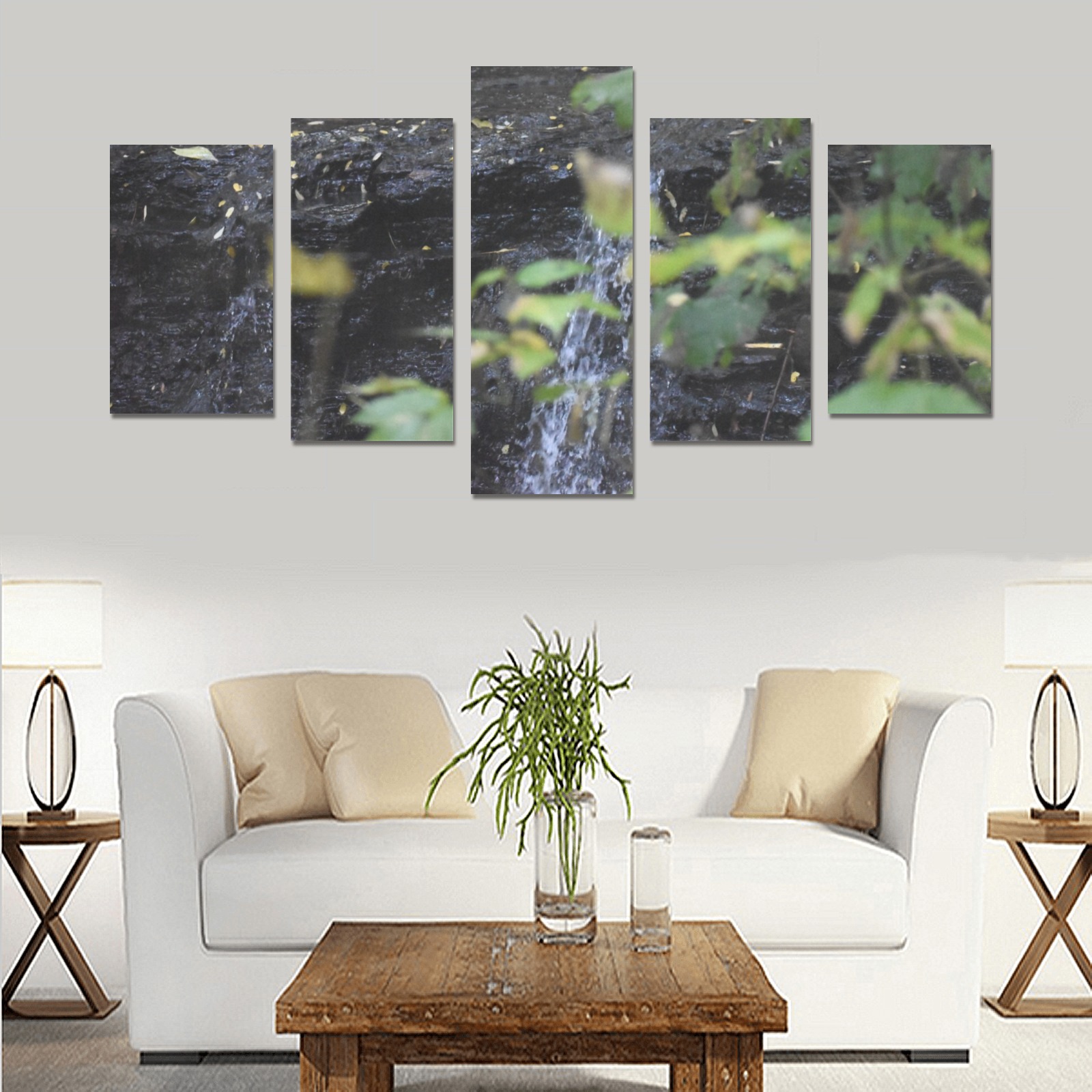 The Unseen Stream Canvas Print Sets C (No Frame)