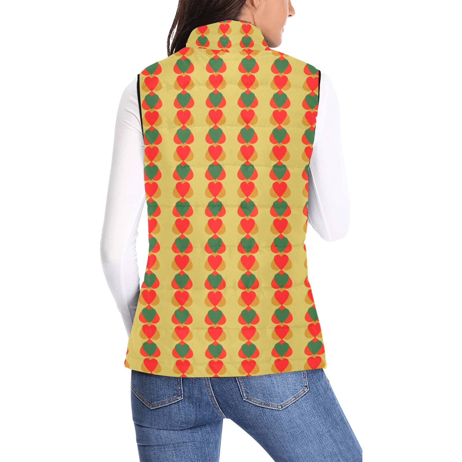 digitaldesign Women's Padded Vest Jacket (Model H44)