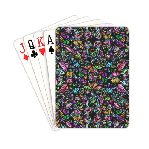 Whimsical Blooms Playing Cards 2.5"x3.5"