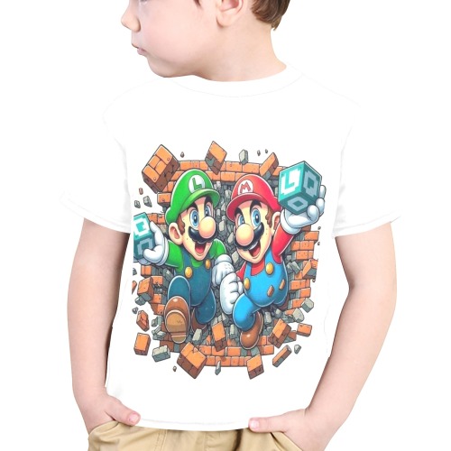 Mario and Luigi Graphic T-Shirt
