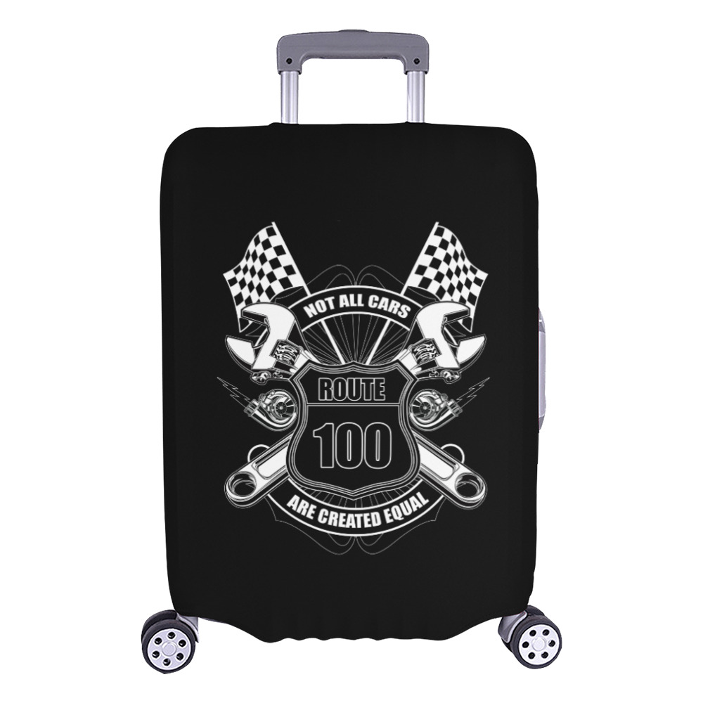 Not All Cars Are Created Equal Luggage Cover/Large 26"-28"