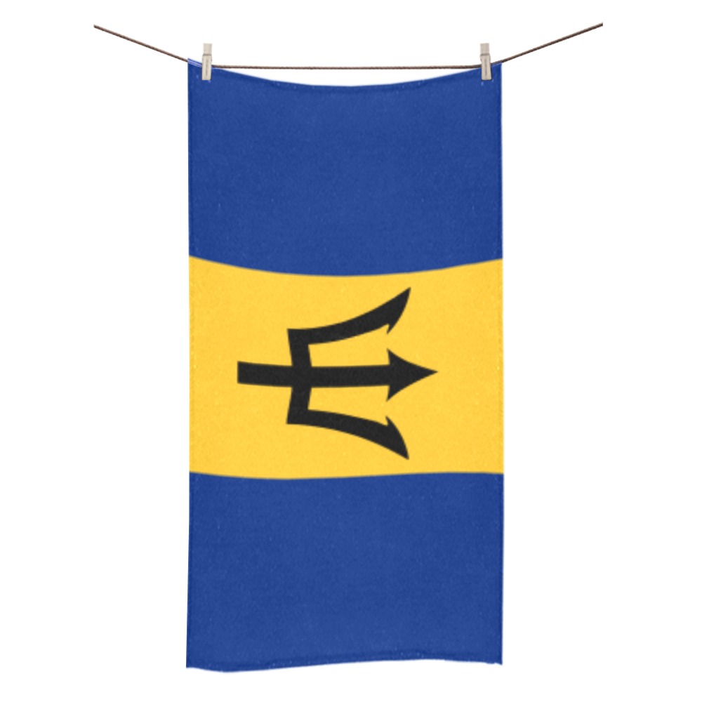 Flag_of_Barbados. Bath Towel 30"x56"
