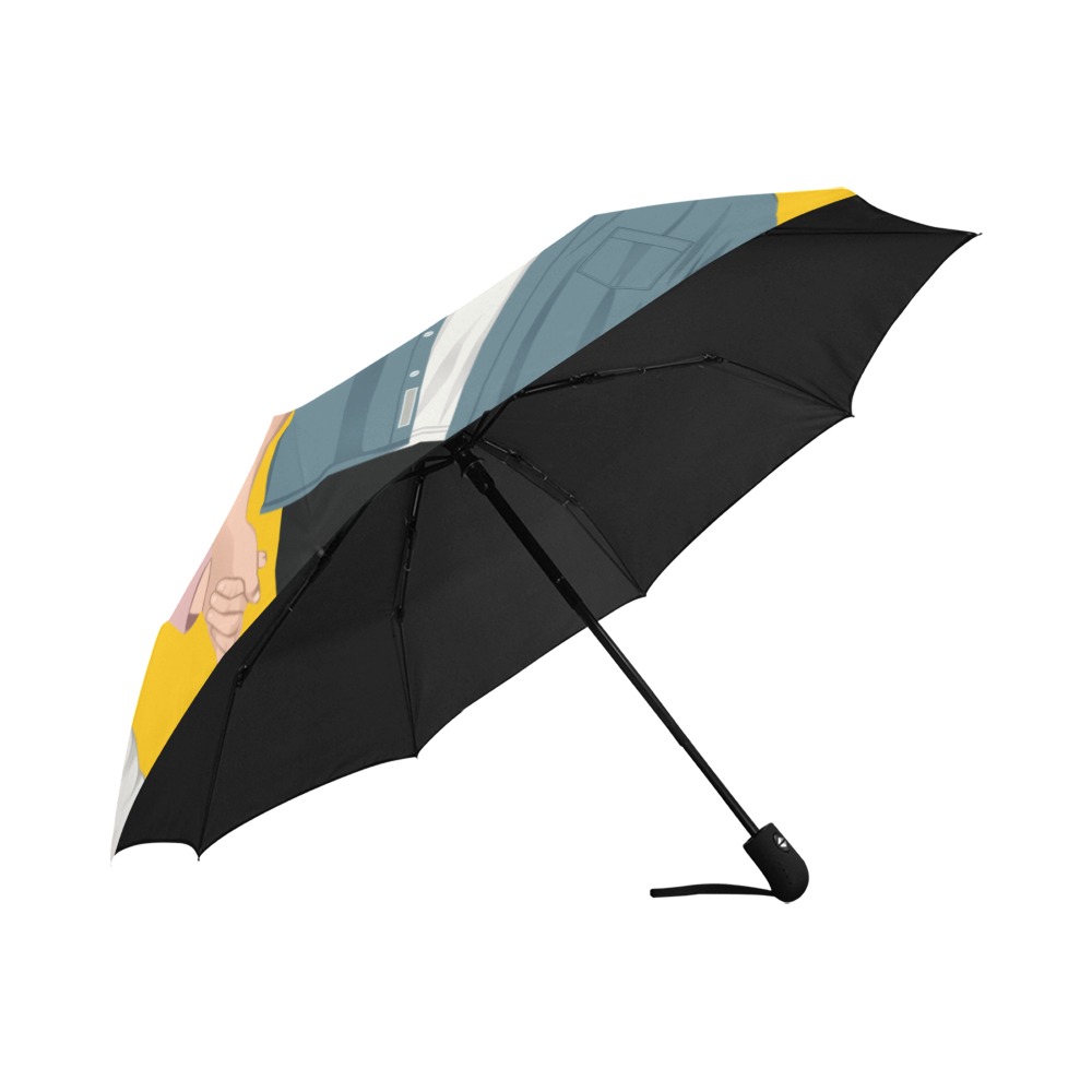 lovely runner yellow Anti-UV Auto-Foldable Umbrella (U09)