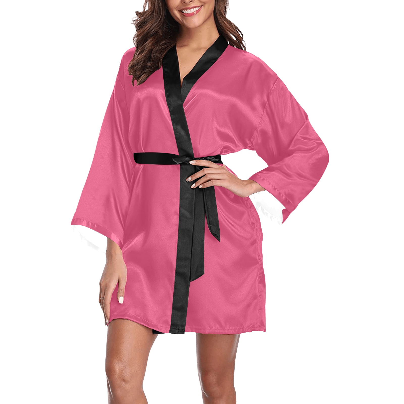 Innuendo Long Sleeve Kimono Robe
