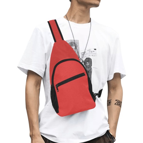 Red satchel