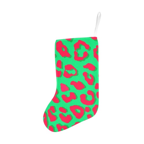 Leopard Print Red Green