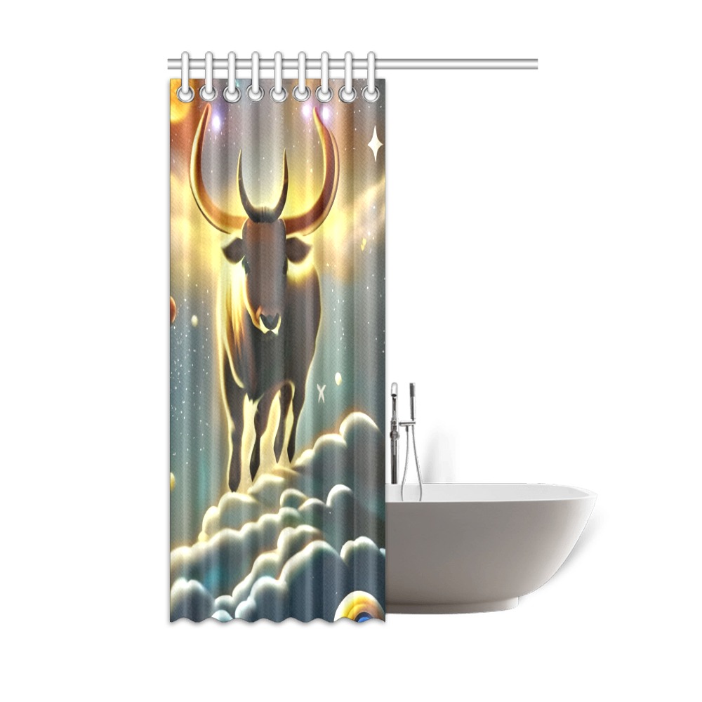 The Ox Shower Curtain 48"x72"