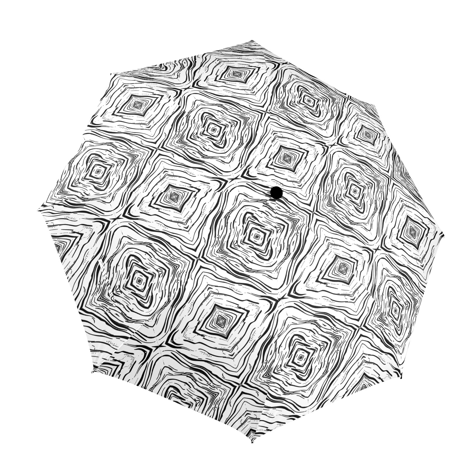 abstract-pattern Semi-Automatic Foldable Umbrella (Model U12)