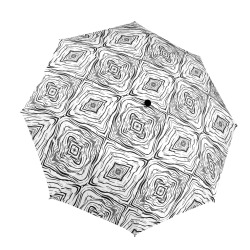 abstract-pattern Semi-Automatic Foldable Umbrella (Model U12)