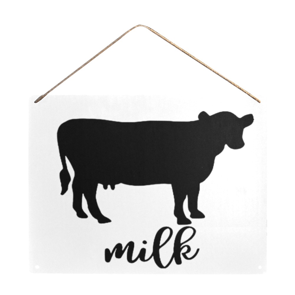 milk Metal Tin Sign 16"x12"