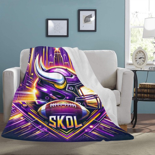 Minnesota Vikings - Ultra-Soft Micro Fleece Blanket 60"x80"
