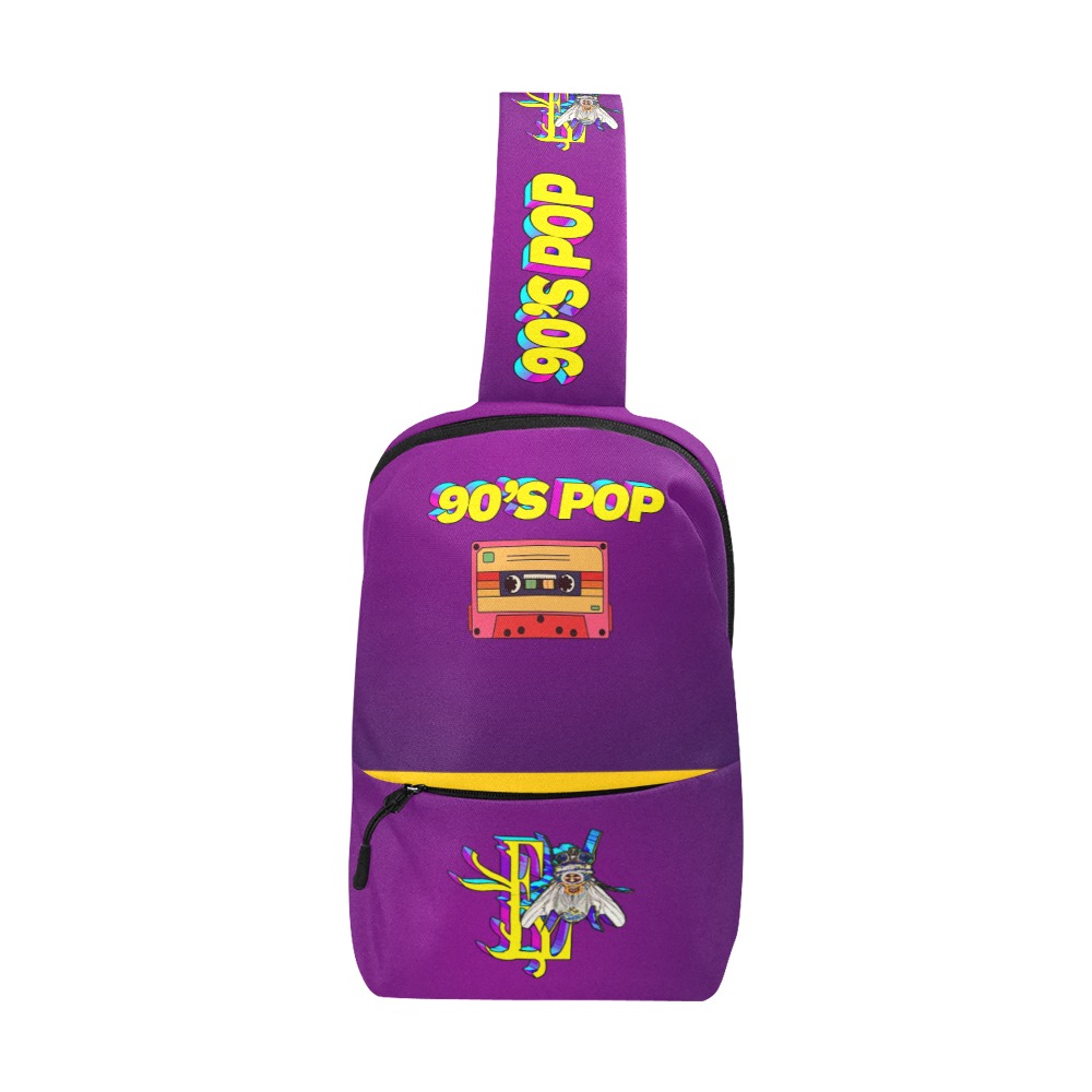 Pop 90s Collectable Fly Chest Bag (Model 1678)