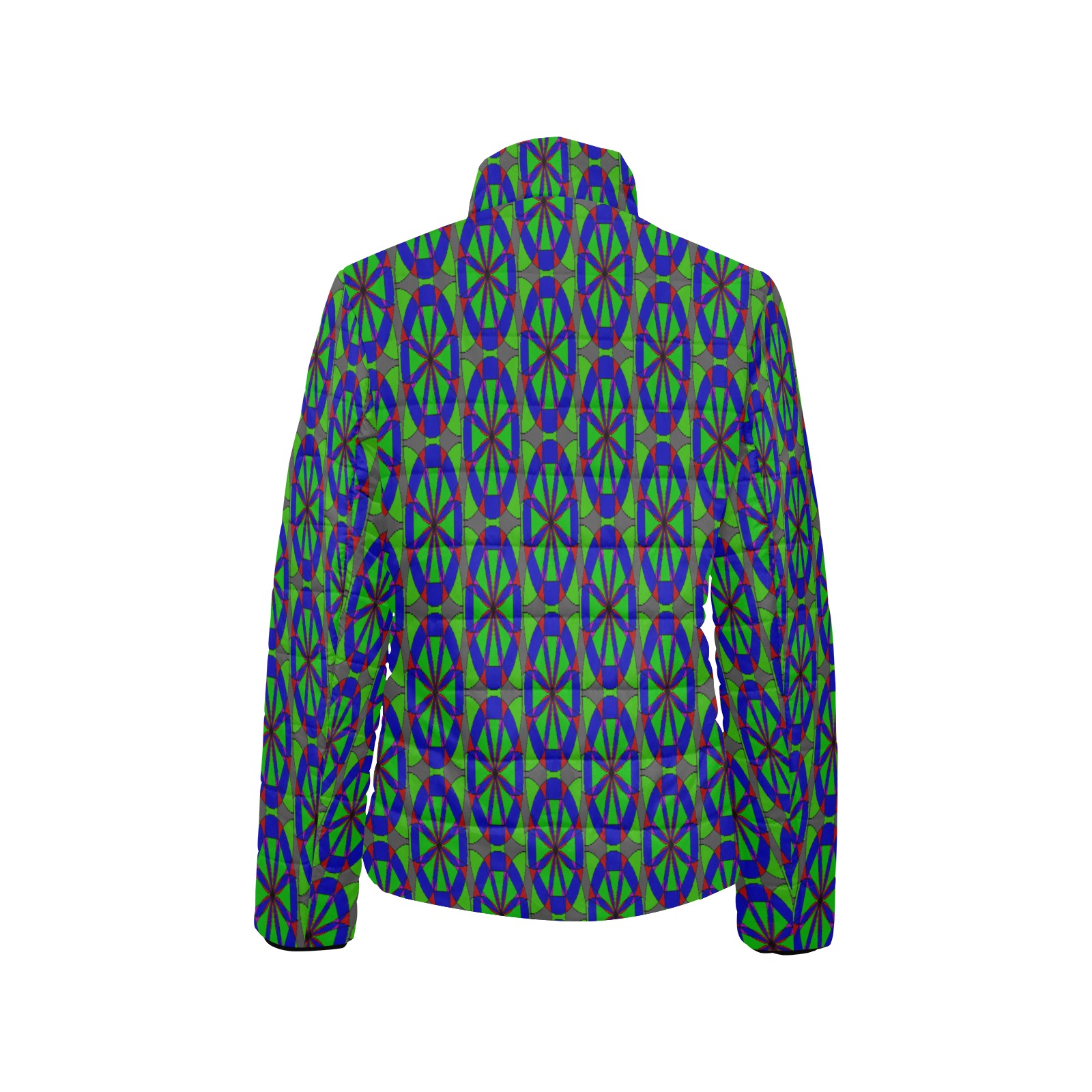 digitaldesign Women's Stand Collar Padded Jacket (Model H41)