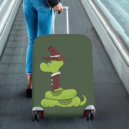 Mr. Wiggly Luggage Cover/Large 26"-28"